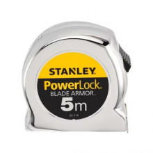 Mètre blocage 5M POWERLOCK BLADE ARMOR - STANLEY