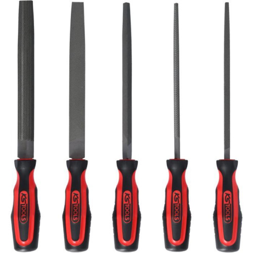 Jeu de 5 limes emmanchées - KS TOOLS