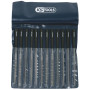 Jeu de 12 limes aiguille - KS TOOLS