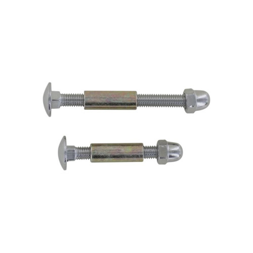 Kit de fixation antivandale simple/double sur rosace pour poignée de porte battante - DUVAL - BILCOCQ