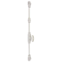 Fausse crémone à bouton rustique décorative N°6 - FONDERIE ROLLINGER