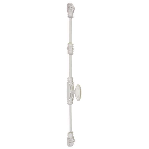 Fausse crémone à bouton rustique décorative N°6 - FONDERIE ROLLINGER