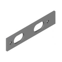 Câle 3 mm avec usinage pour verrou amovible SEHOP - CROISEE DS