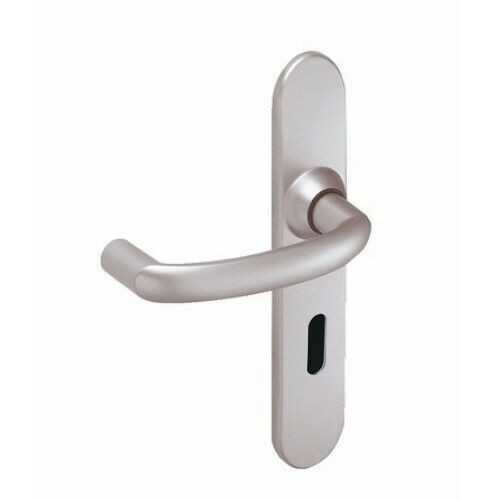 Ensemble de poignées de porte ALTO - Chromé velours - ASSA ABLOY BEZAULT
