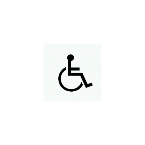 Plaquette signalétique vinyle "Handicapé" - ASSA ABLOY BEZAULT
