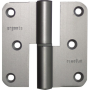 Paumelle aluminium à bouts ronds - ARLU
