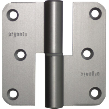 Paumelle aluminium à bouts ronds - ARLU