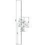 Kit serrure crémone G.U TRIMATIC ajustable - FERCO