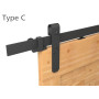 Set montures ROC DESIGN noir - MANTION