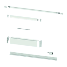 Guide et recouvrement L700/1100 pour Oscillo-coulissant SLIDEART TS