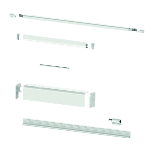 Guide et recouvrement L700/1100 pour Oscillo-coulissant SLIDEART TS