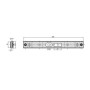 Gâche haute/basse CE202GB-1NRS - CVL