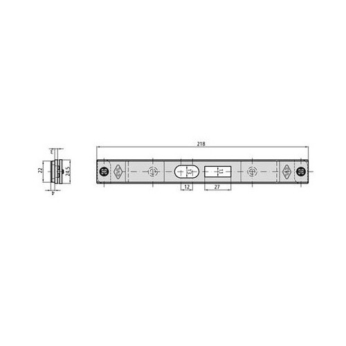 Gâche haute/basse CE202GB-1NRS