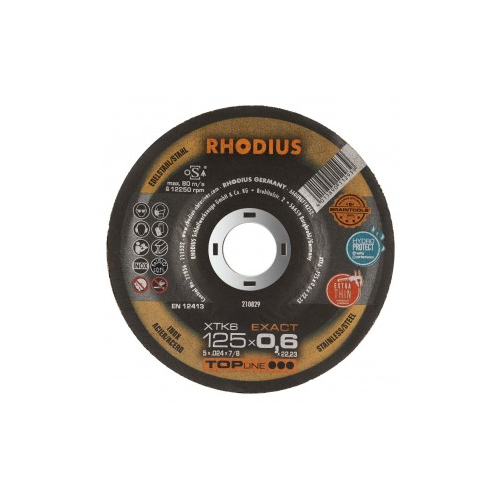 Disque à tronçonner acier/inox Ø125 x 0,6 mm XTK6 EXACT