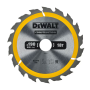 Lame 18 dents pour scie circulaire - Spécial bois - DEWALT