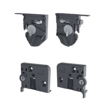 Kit de clips et réglage d'inclinaison QUADRO 4D SILENT SYSTEM - HETTICH