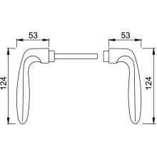 Béquille simple VERONA 1510 - HOPPE