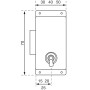 Serrure à pattes 881 - ASSA ABLOY VACHETTE