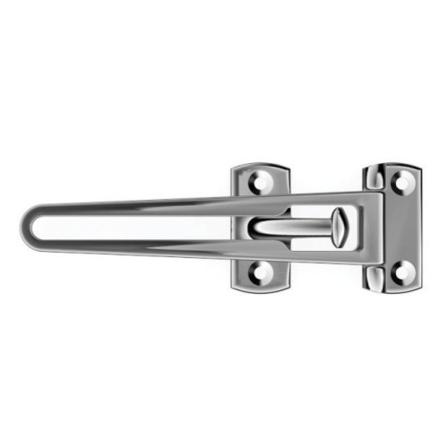 Entrebâilleur rigide de sécurité MODERN - 004 - FINITION - Chromé, LONGUEUR - 160 mm