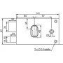 Serrure pour grille et portail en applique horizontale - ASSA ABLOY VACHETTE