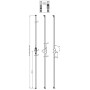 Crémone pompier basculant AEROLIS - ASSA ABLOY VACHETTE