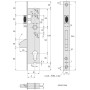 Serrure à encastrer monopoint série 2360 - STREMLER ASSA ABLOY