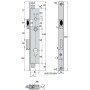 Serrure à encastrer 3 points série 2270 - STREMLER ASSA ABLOY