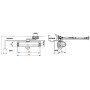 Ferme-porte RYOBI 7000 - SEVAX