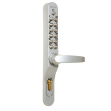 Serrure à code extérieur + garniture béquille KEYLEX PROFIL - LOKOD