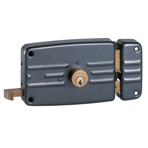 Sureté horizontale tirage CITY - 004 - FINITION - Acier noir, FONCTION - Sur numéro de stock, MAIN -