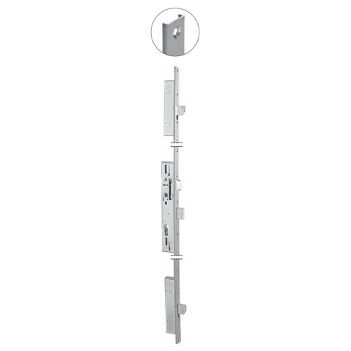 Serrure têtière filante TF3 U7 - METALUX