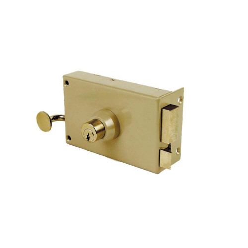 Sureté VEGA horizontale à tirage - 004 - FINITION - Bronze époxy, DESIGNATION - Numéro stock BY0347 