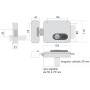 Serrure électrique pour porte cochère JPM - JPM
