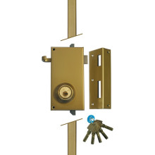 Serrure 3 points verticale à tirage TESA TS-30