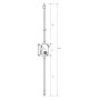 Serrure 3 points verticale à tirage TS-30 - TESA