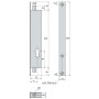 Serrure à encastrer 2 points série 2253 - STREMLER ASSA ABLOY