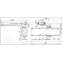 Ferme-porte bras compas TS PROFIL - DORMAKABA