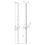 Serrure carénée 4 points EXCLUSIVE RADIALIS A2P* et A2P*** grande hauteur - ASSA ABLOY VACHETTE