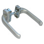 Béquille double MM GSAsur rosace 11204 pour menuiserie métallique - SOFI