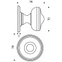 Pommeau 5251 - ASSA ABLOY BEZAULT