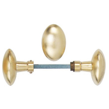 Bouton antique double Laiton poli - ROBERT THIEBAULT