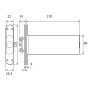 Ferme-porte hydraulique PERKOMATIC R85