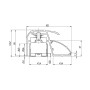 Bandeau ventouses BO600 - CDVI