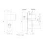 Ensemble de poignées de porte FLORENCE 2 - ASSA ABLOY VACHETTE