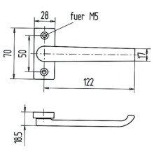 Béquille simple saillie réduite - WSS