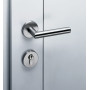 Béquille double droite angle arrondi NT93 inox - NORMBAU