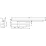 Corps seul de Ferme-porte DC500 - ASSA ABLOY VACHETTE