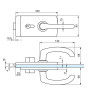 Kit serrure et fiches 4366 - STREMLER ASSA ABLOY